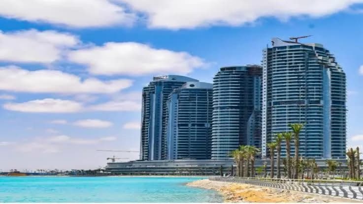 Beachfront Towers New Alamein project by City Edge Developments