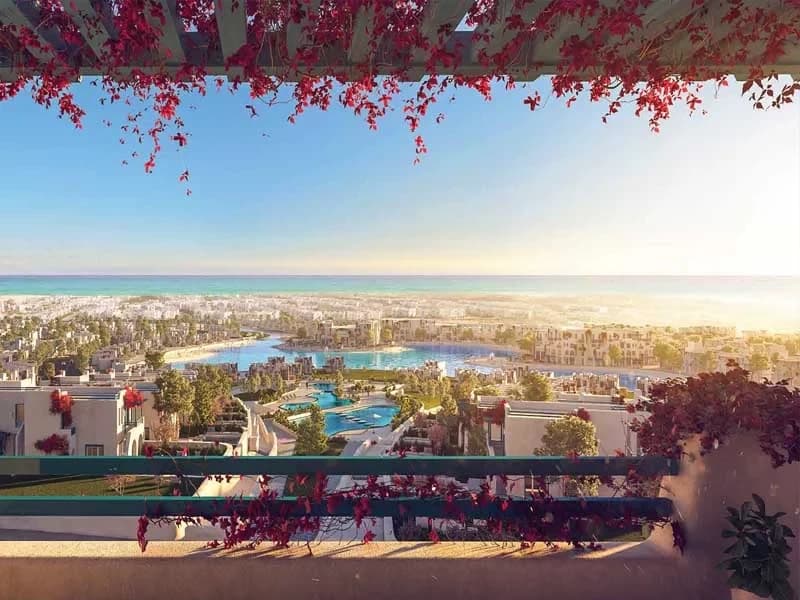 آي فيلا للبيع في ليفيلز الساحل الشمالي | 145 متر + رووف 62 متر | 3 غرف | تشطيب كامل