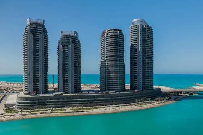Three Bed Apartment for Sale in Beachfront Towers New Alamein