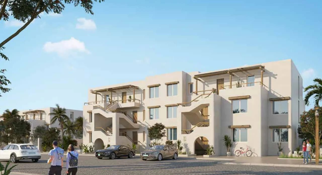 كابينة للبيع في هاسيندا ويست الساحل الشمالي 111 متر + روف 52 متر | استلام 2027