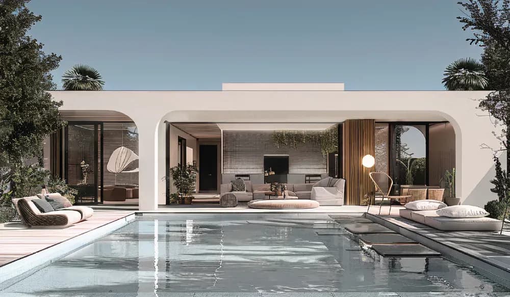 فيلا للبيع في هاسيندا حنيش الساحل الشمالي 278 متر ببنتهاوس وإطلالة لاجون | Hacienda Heneish
