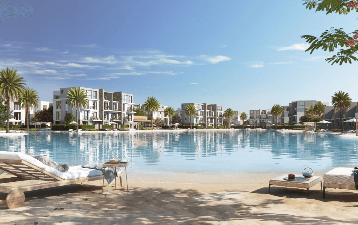كابينة للبيع في سيلفر ساندس الساحل الشمالي 51 متر | Direct Lagoon